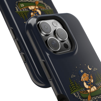Personalized Canoeing Sheep Phone Case — Magnetic Impact-Resistant