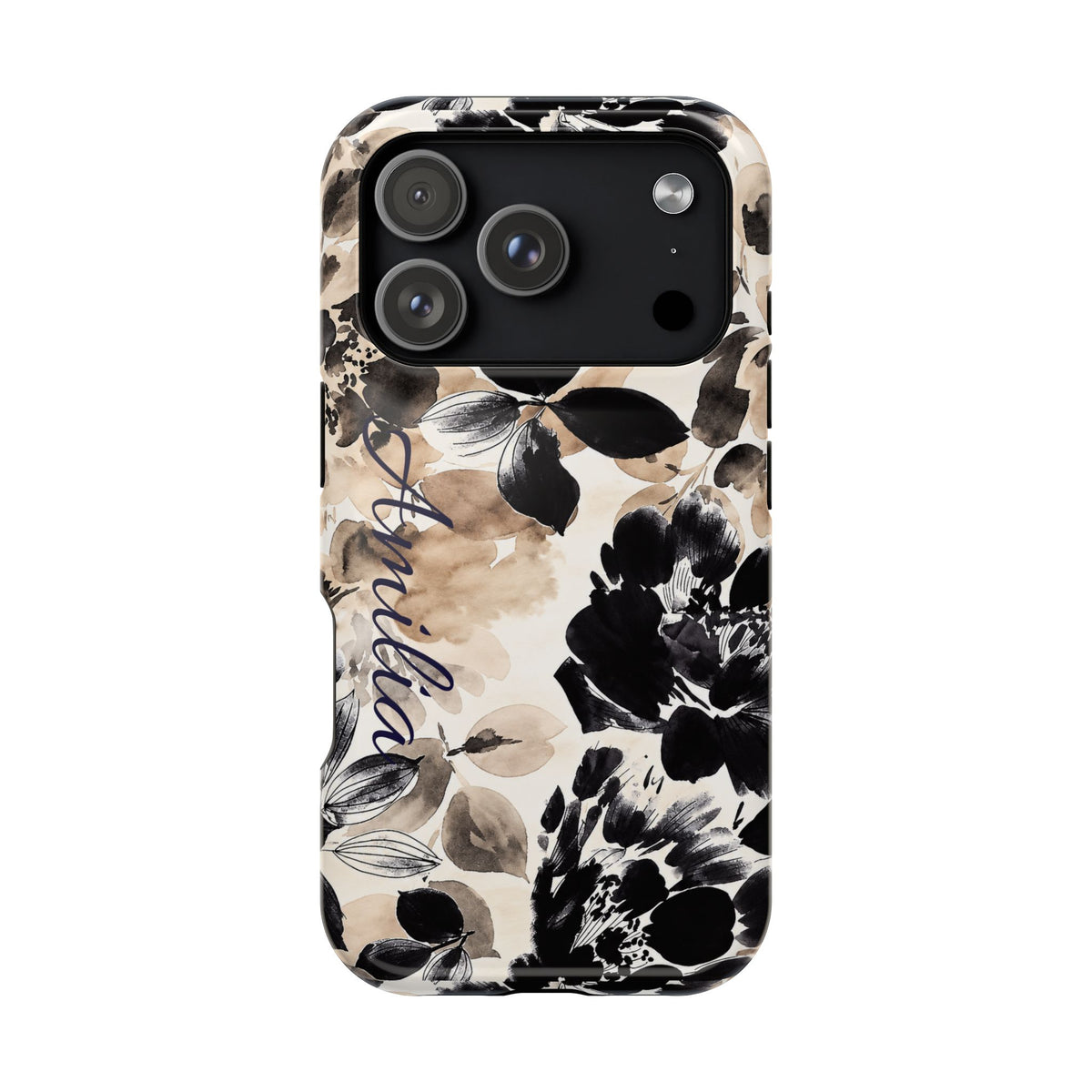 Floral Watercolor Magnetic Impact Phone Case