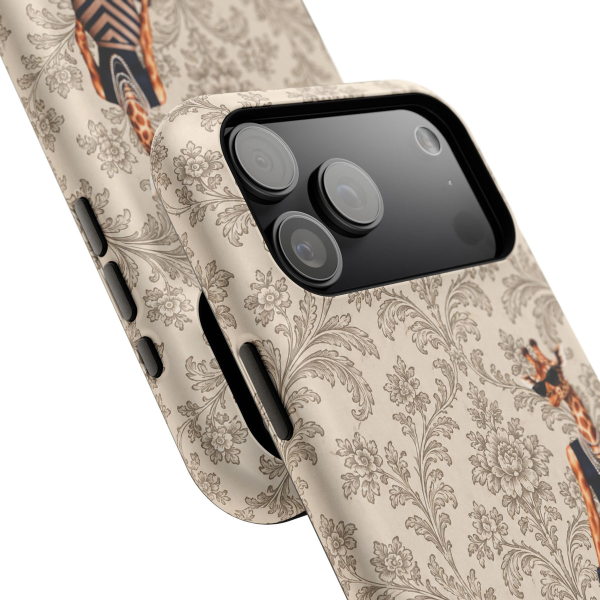 Personalized Giraffe Phone Case — Leopard Print Magnetic Impact-Resistant