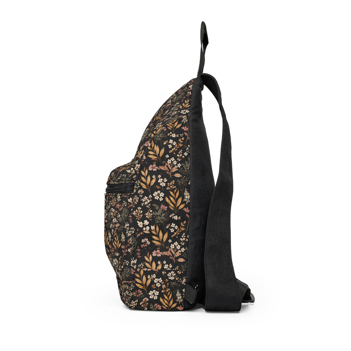 Floral Vintage Sling Bag – Personalized Crossbody Backpack