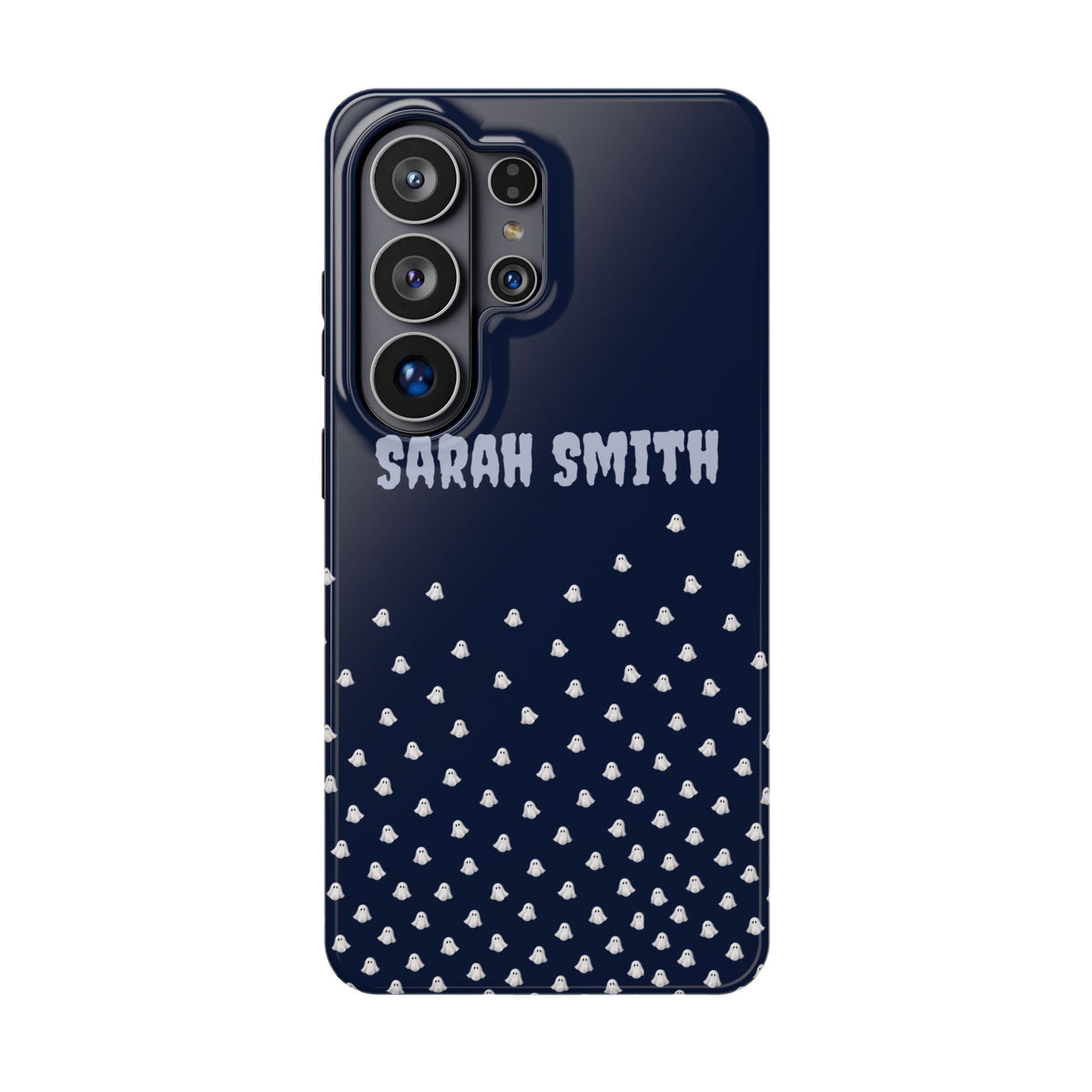 Halloween Ghost Magnetic Impact Phone Case — Custom Name