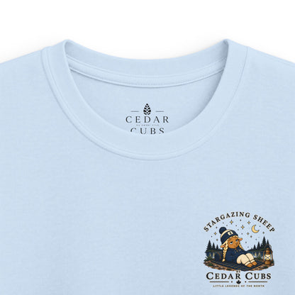 Stargazing Sheep Kids T-shirt