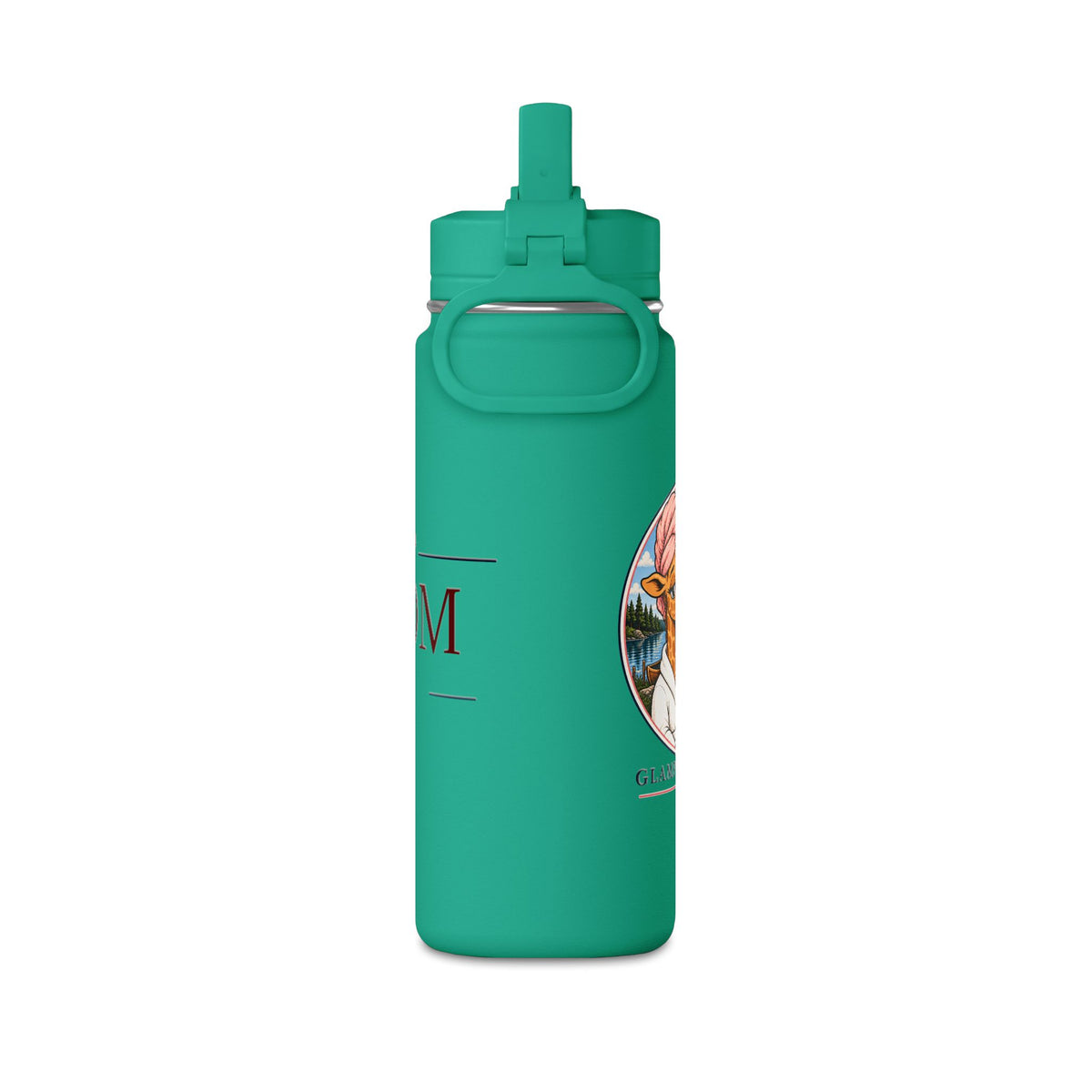 Glamp & Unwind 20oz Water Bottle — Insulated Mini Bottle