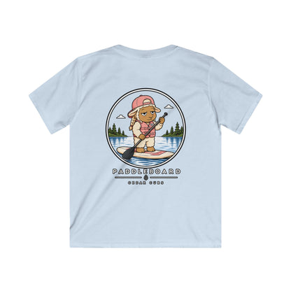 Paddle Board Sheep Kids T-shirt