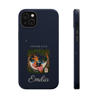 Personalized Resting Beach Face Phone Case — Magnetic Impact-Resistant