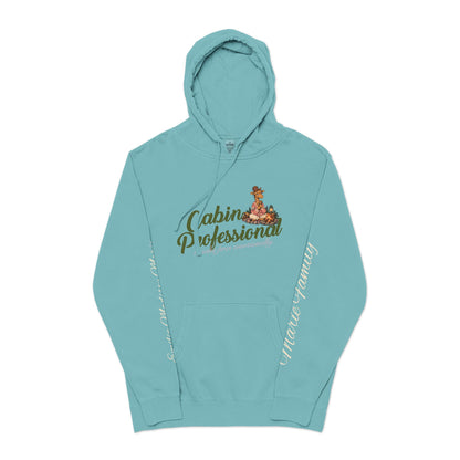 Cedar Club Hoodie — 'Cabin Professional' Pigment-Dyed Outdoor Pullover