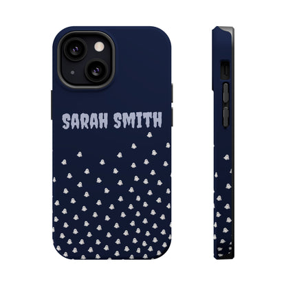 Halloween Ghost Magnetic Impact Phone Case — Custom Name