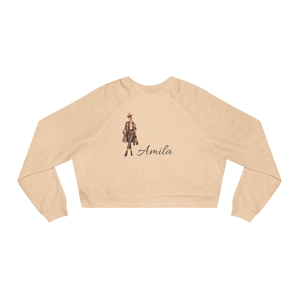Women's Cropped Fleece Pullover