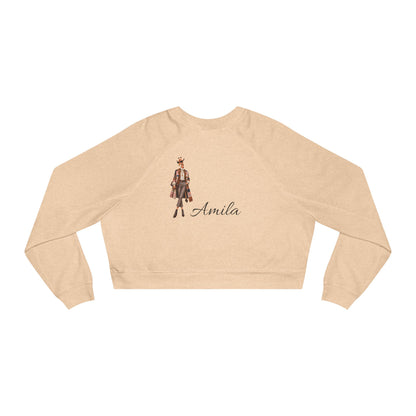 Women's Cropped Fleece Pullover