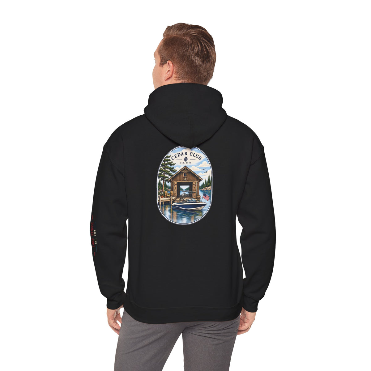 Wakeboat Heavy Blend™ Hooded Sweatshirt