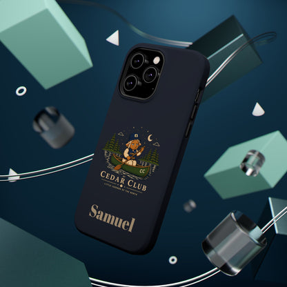 Personalized Canoeing Sheep Phone Case — Magnetic Impact-Resistant