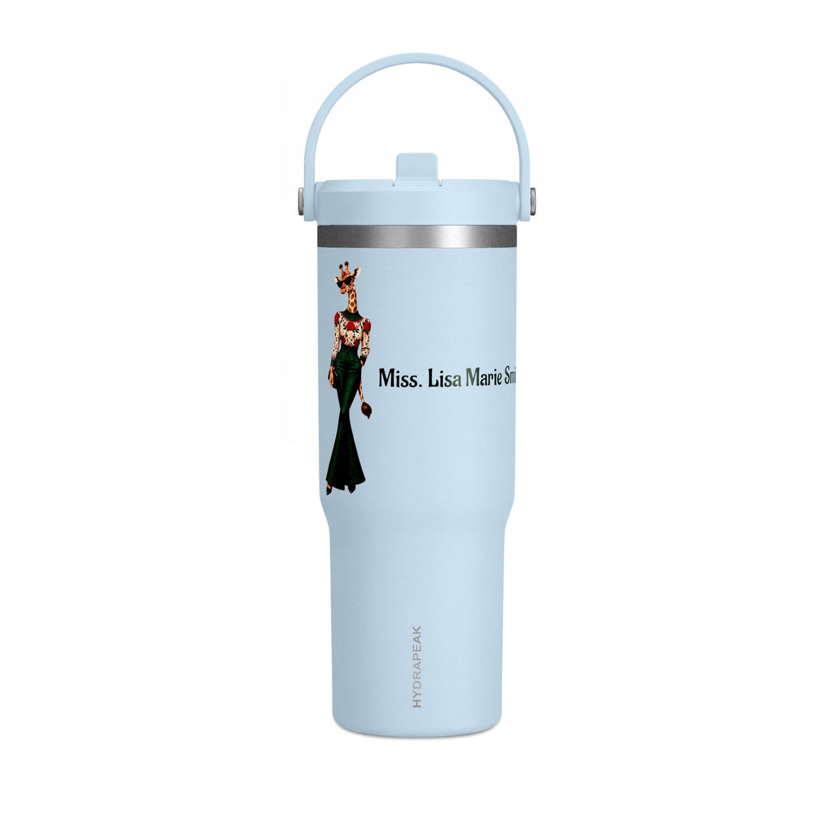 Personalized Custom Black Travel 32oz Tumbler