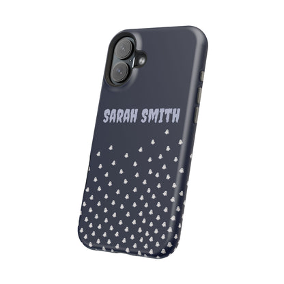 Halloween Ghost Magnetic Impact Phone Case — Custom Name