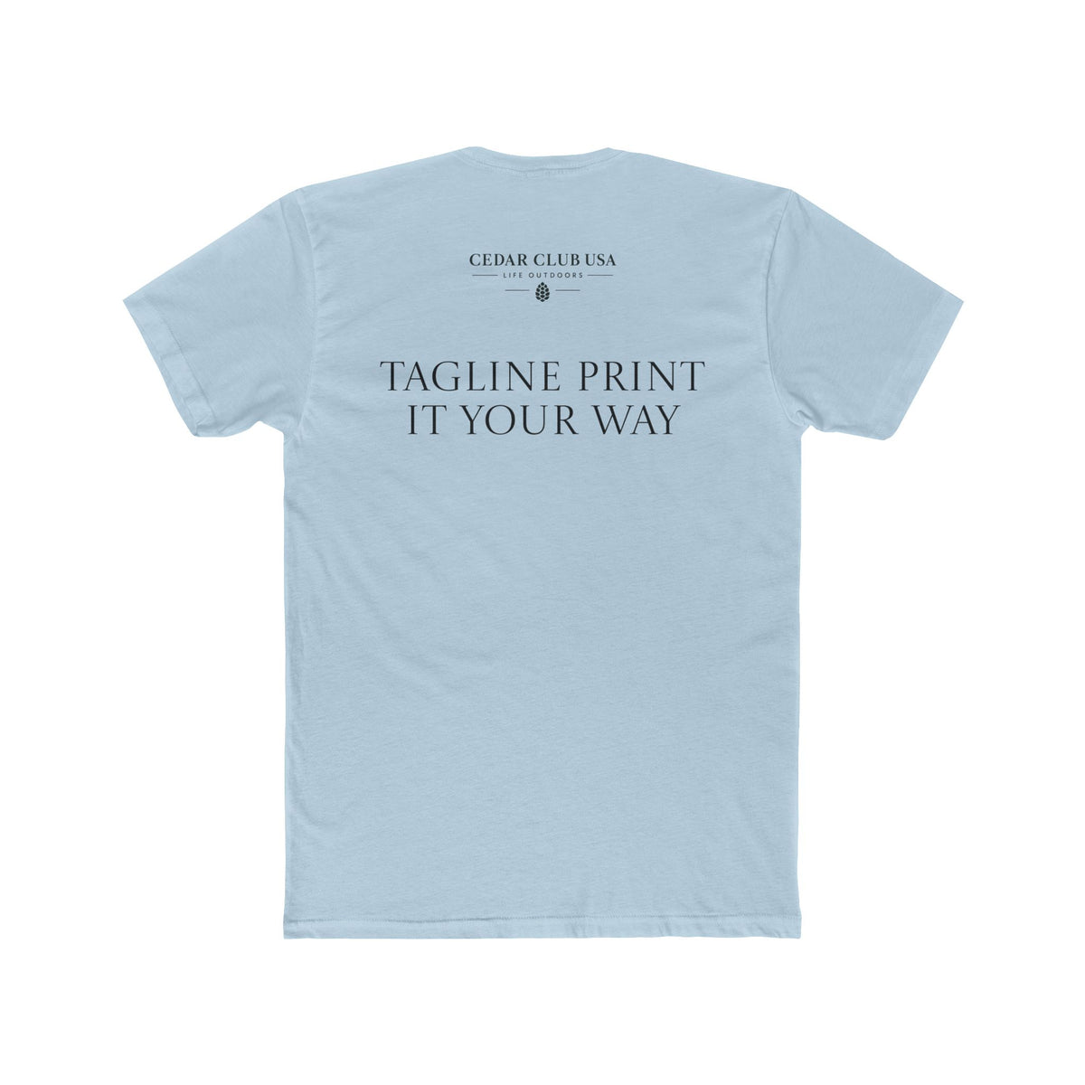 Tee — Personalized Crew Shirt