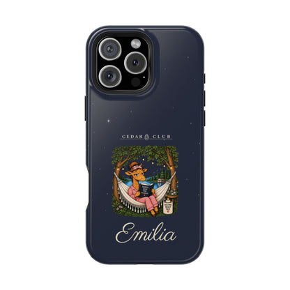 Personalized Resting Beach Face Phone Case — Magnetic Impact-Resistant