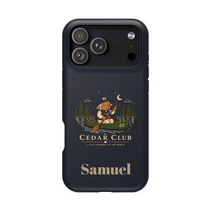 Personalized Canoeing Sheep Phone Case — Magnetic Impact-Resistant