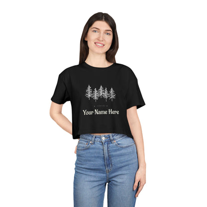 Personalized Crop Tee