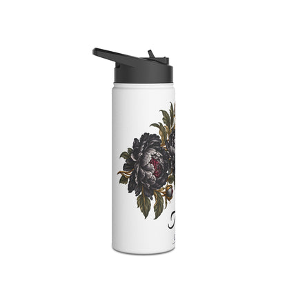 Floral Stainless Steel Water Bottle