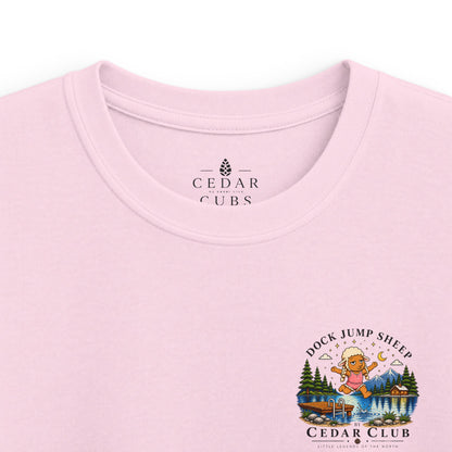 Dock Jump Sheep Kids T-shirt