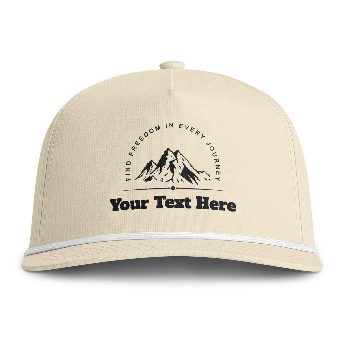 Sunwashed Rope Cap - Personalized