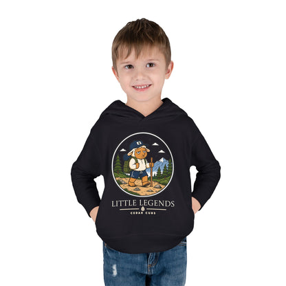Toddler Hoodie — 'Little Legends' Hiker Design | Cedar Cubs Personalized Pullover