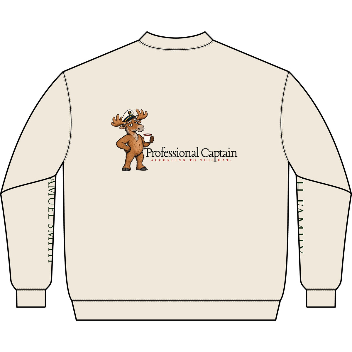 Professional Captain Q-Zip Sweatshirt
