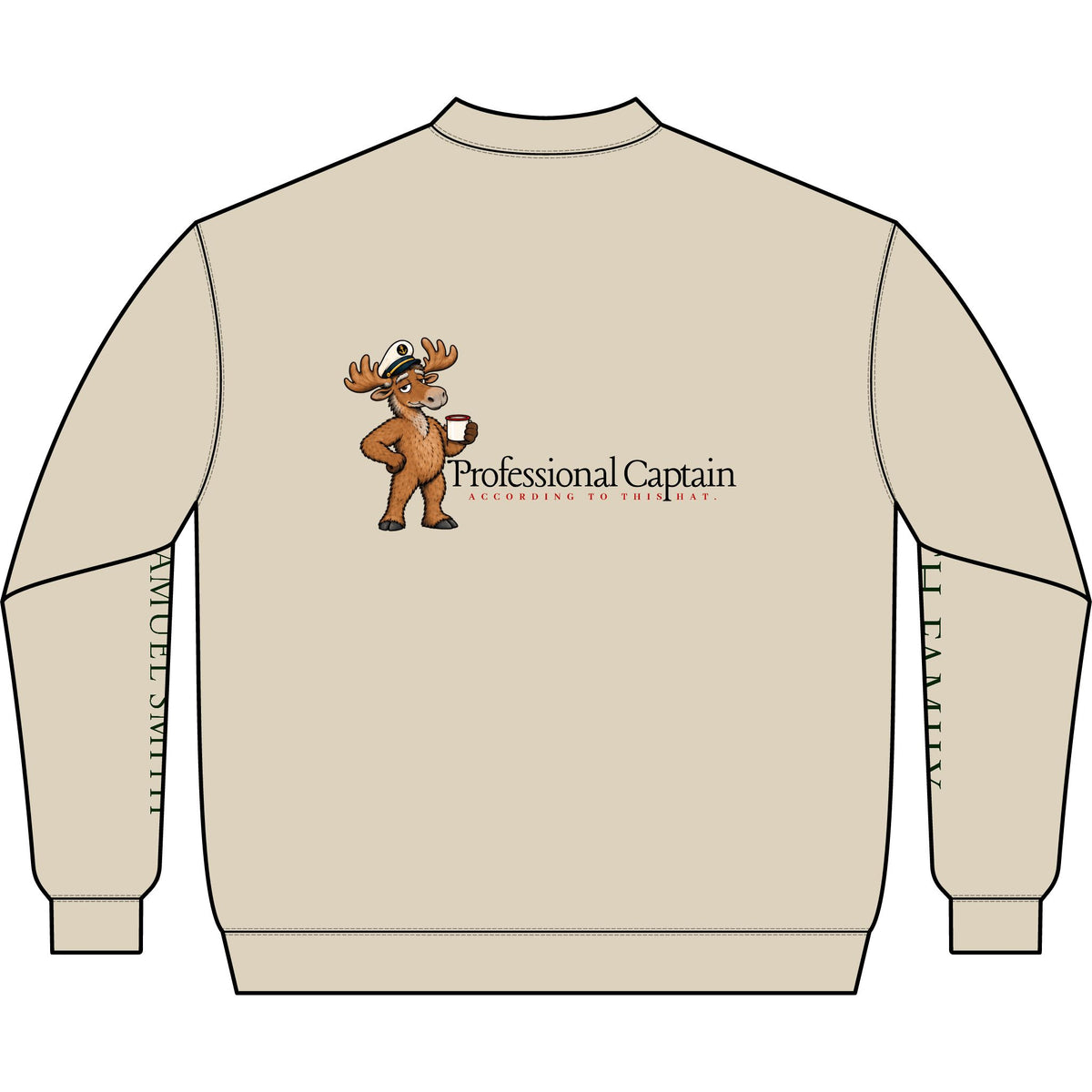 Professional Captain Q-Zip Sweatshirt