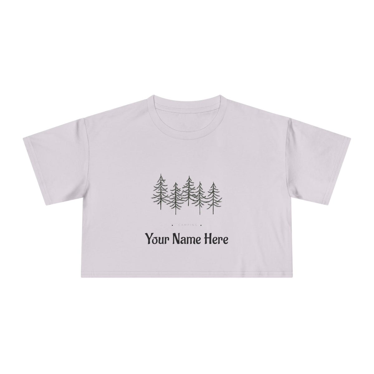 Personalized Crop Tee