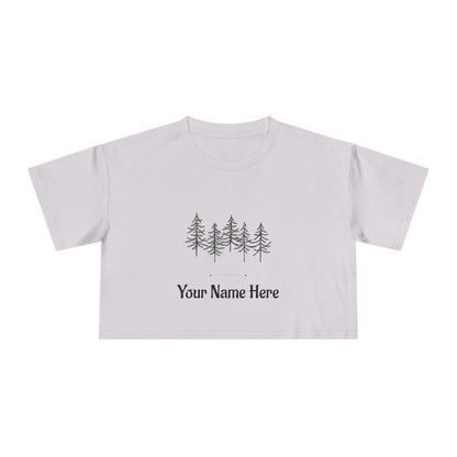 Personalized Crop Tee