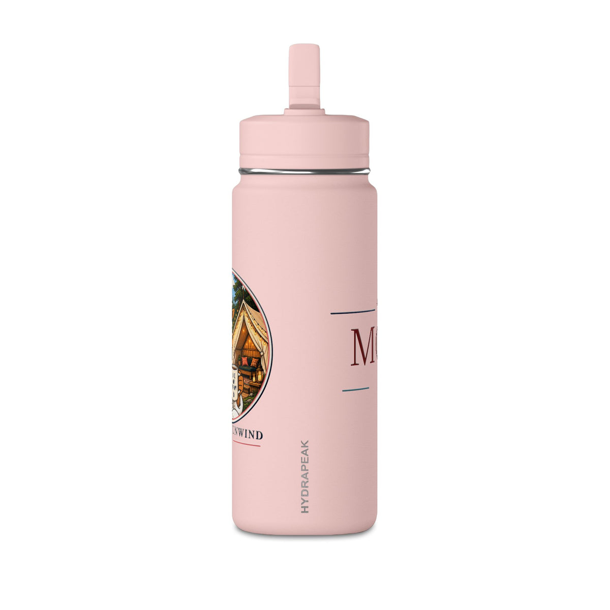Glamp & Unwind 20oz Water Bottle — Insulated Mini Bottle