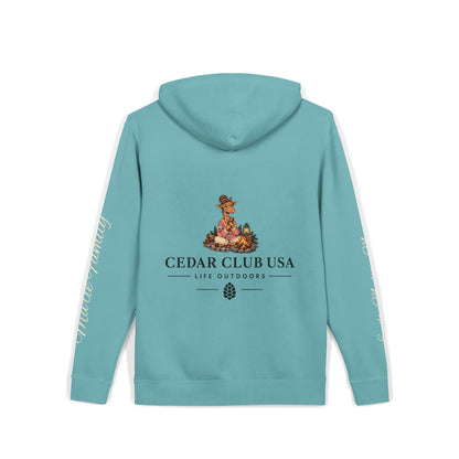 Cedar Club Hoodie — 'Cabin Professional' Pigment-Dyed Outdoor Pullover