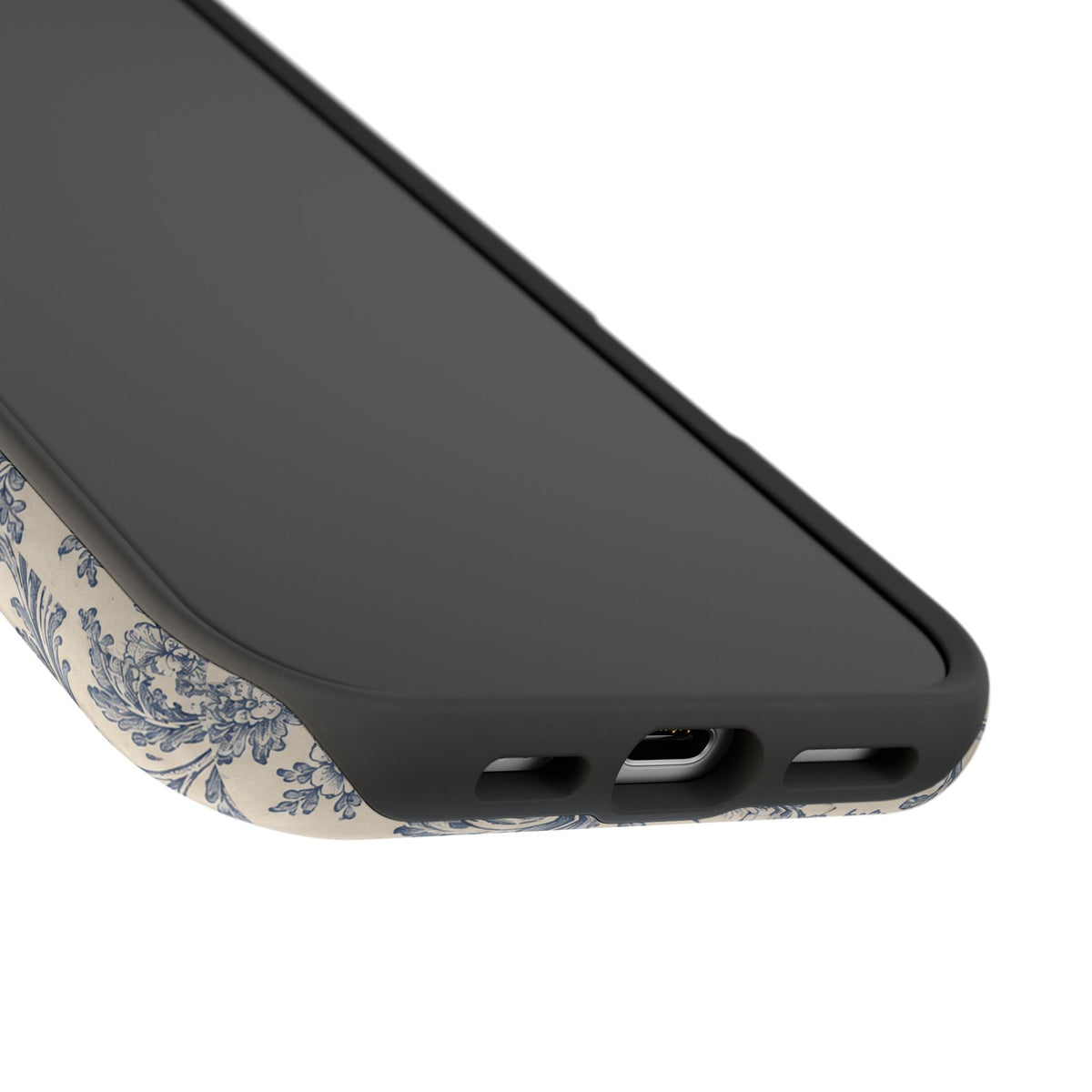 Vintage Floral Magnetic Phone Case — Personalized Name Option