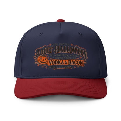 Adult Halloween Vodka & Bacon Two-Tone Cap