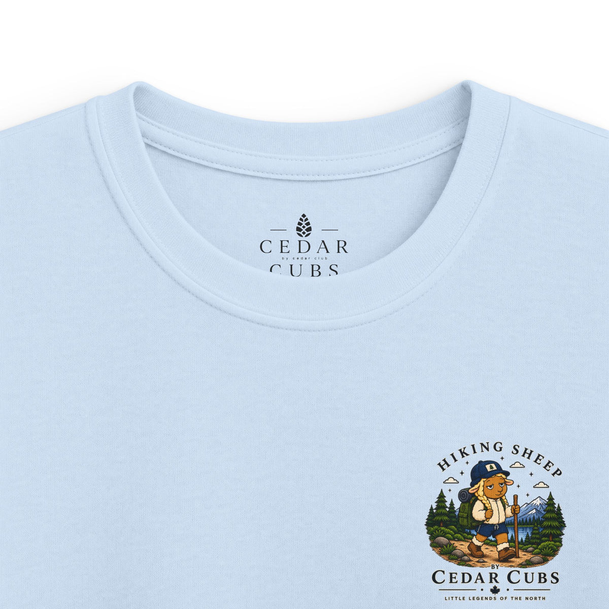 Hiking Sheep Kids T-shirt