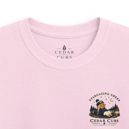 Stargazing Sheep Kids T-shirt