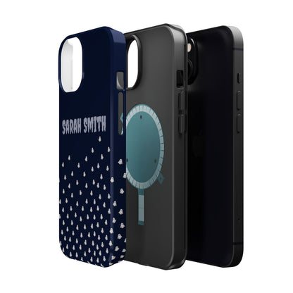 Halloween Ghost Magnetic Impact Phone Case — Custom Name