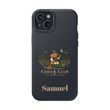 Personalized Canoeing Sheep Phone Case — Magnetic Impact-Resistant