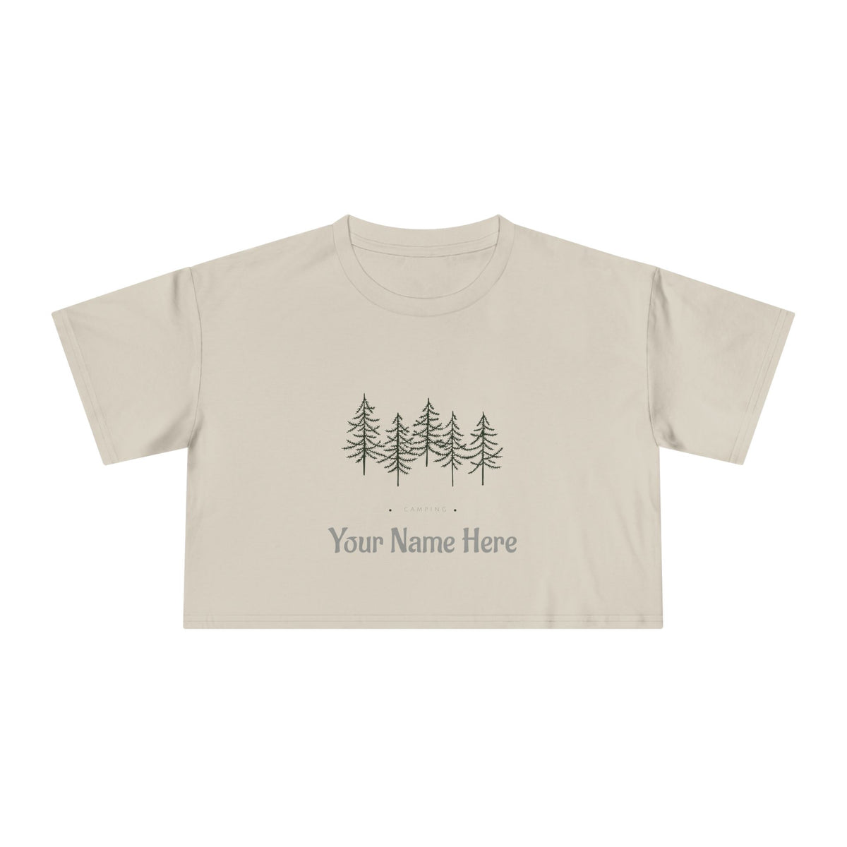 Personalized Crop Tee
