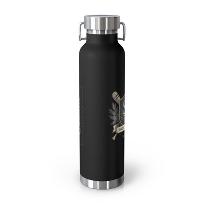 Copper Vacuum Insulated Bottle, 22oz - Family Crest