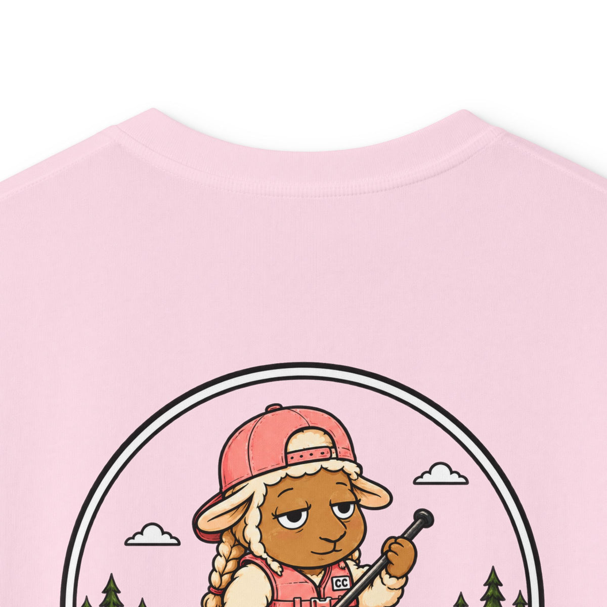 Paddle Board Sheep Kids T-shirt