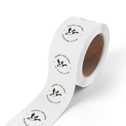 Round Sticker Label Rolls
