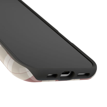 Plaid Personalized Phone Case — Magnetic Impact-Resistant, Name Customizable