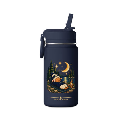 Stargazing Sheep Mini Water Bottle — 14oz Kids/Travel Bottle