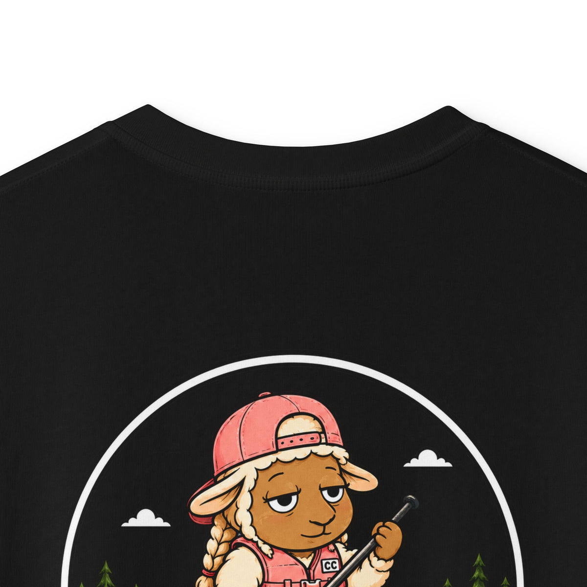 Paddle Board Sheep Kids T-shirt