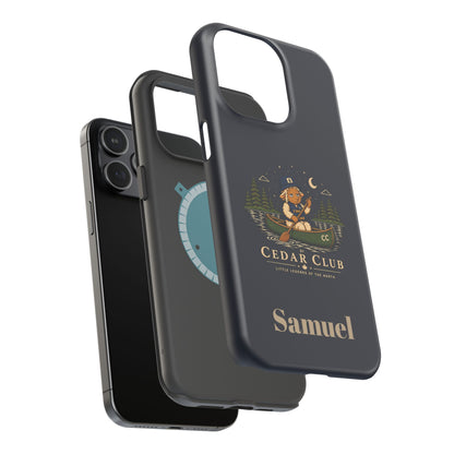 Personalized Canoeing Sheep Phone Case — Magnetic Impact-Resistant