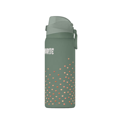 Personalized 32oz Insulated Water Bottle — Pumpkins