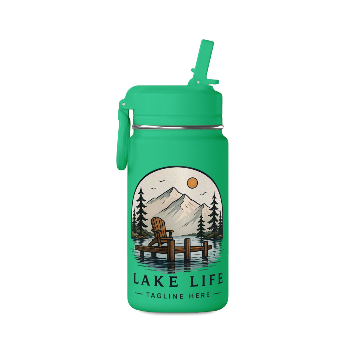 Mini Water Bottle — 14oz Kids/Travel Bottle