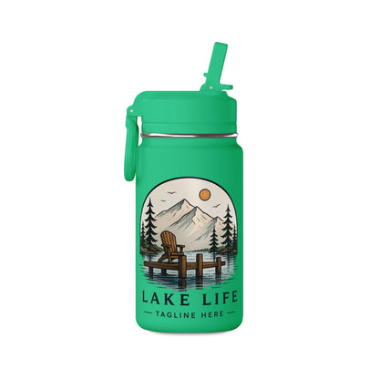 Mini Water Bottle — 14oz Kids/Travel Bottle