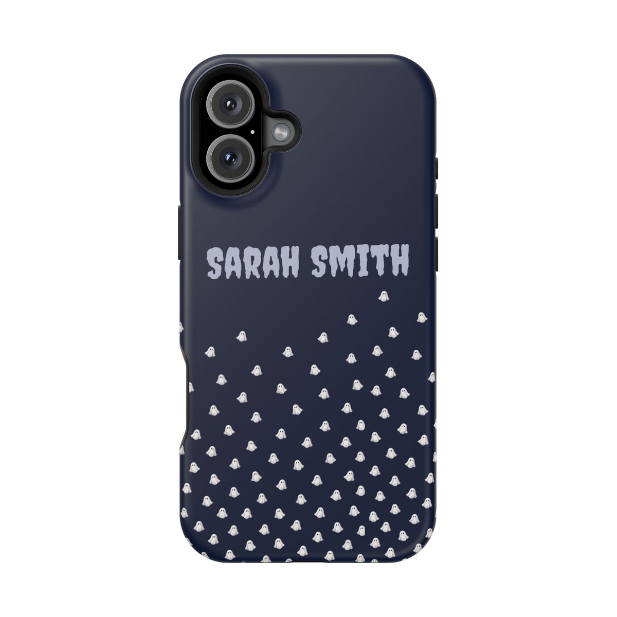 Halloween Ghost Magnetic Impact Phone Case — Custom Name
