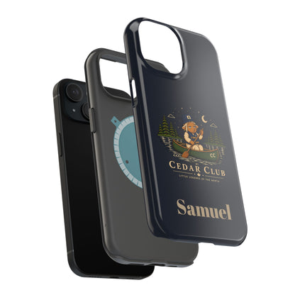 Personalized Canoeing Sheep Phone Case — Magnetic Impact-Resistant